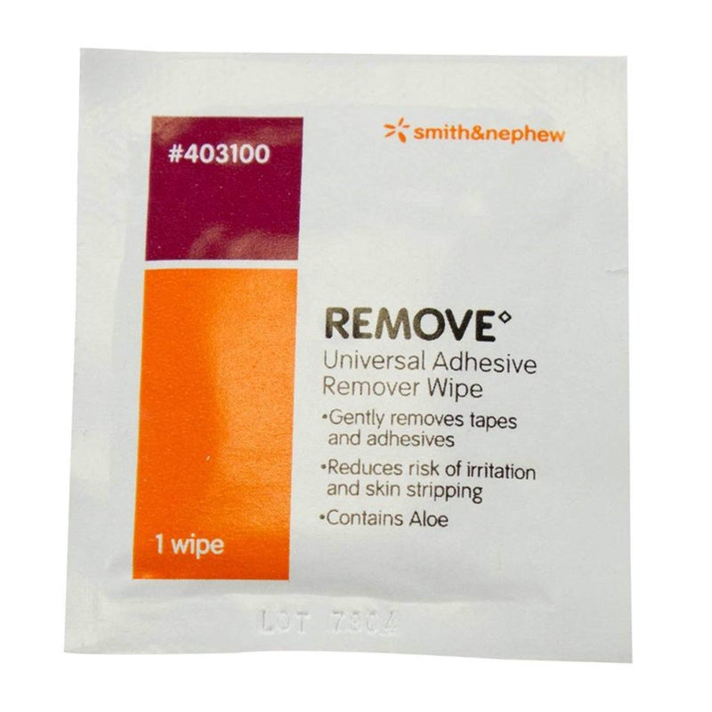 Smith&nephew Smith and Nephew Remove Adhesive Remover Wipes 403100, 50-count - Image 1